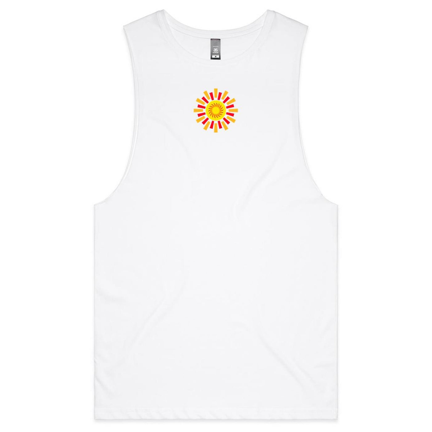 SUNDANCE II - Mens Sleeveless T-Shirt - BACK PRINT