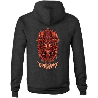 SCREAM IN THE DARK II - Mens Pocket Hoodie - BACK PRINT