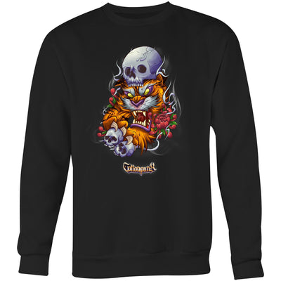 TIGER - Mens Sweatshirt - FRONT PRINT