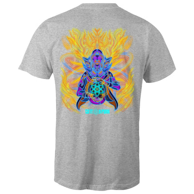 COSMIC ENERGY INFERNO - Mens T-Shirt - BACK PRINT