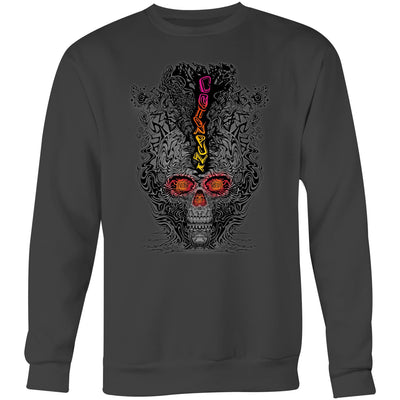 FRAGMENTED DETOX - Mens Sweatshirt - FRONT PRINT