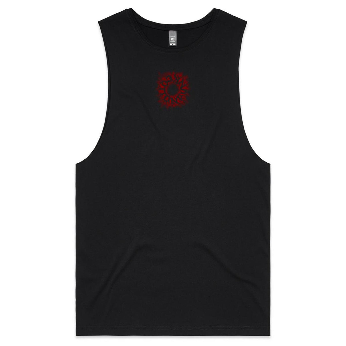 PIERCED SOUL - Mens Sleeveless T-Shirt - BACK PRINT