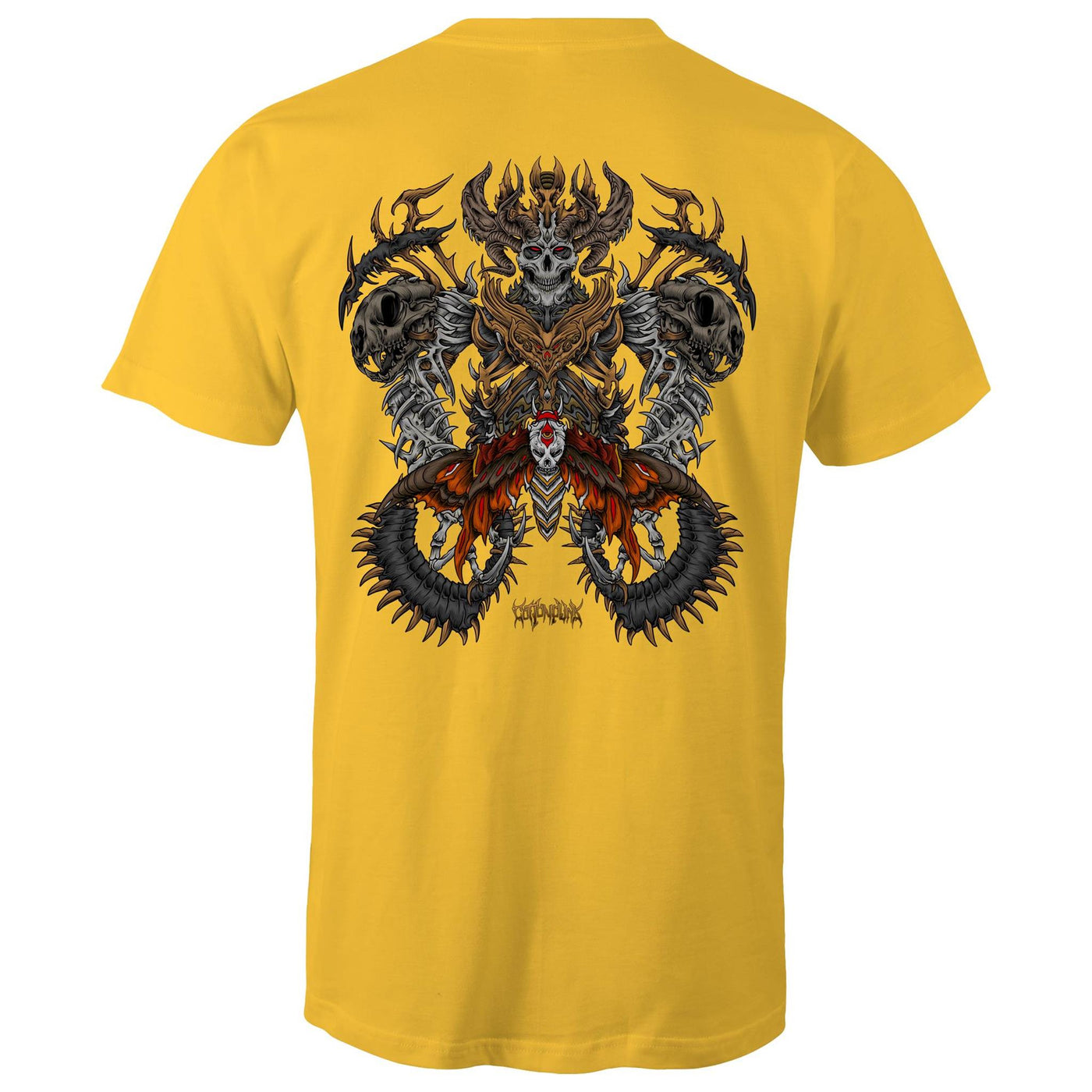 DEATHMOTH KING - Mens T-Shirt - BACK PRINT