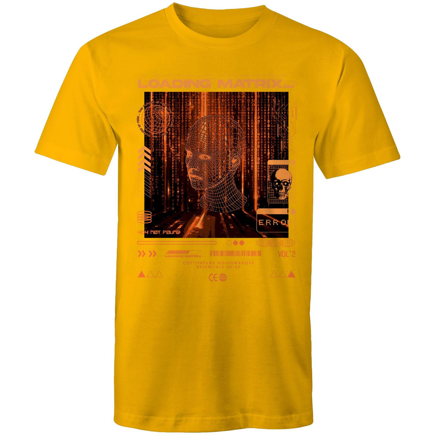 LOADING MATRIX 2 - Mens T-Shirt - FRONT PRINT