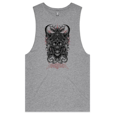 BLACK MAGIC - Mens Sleeveless T-Shirt - FRONT PRINT