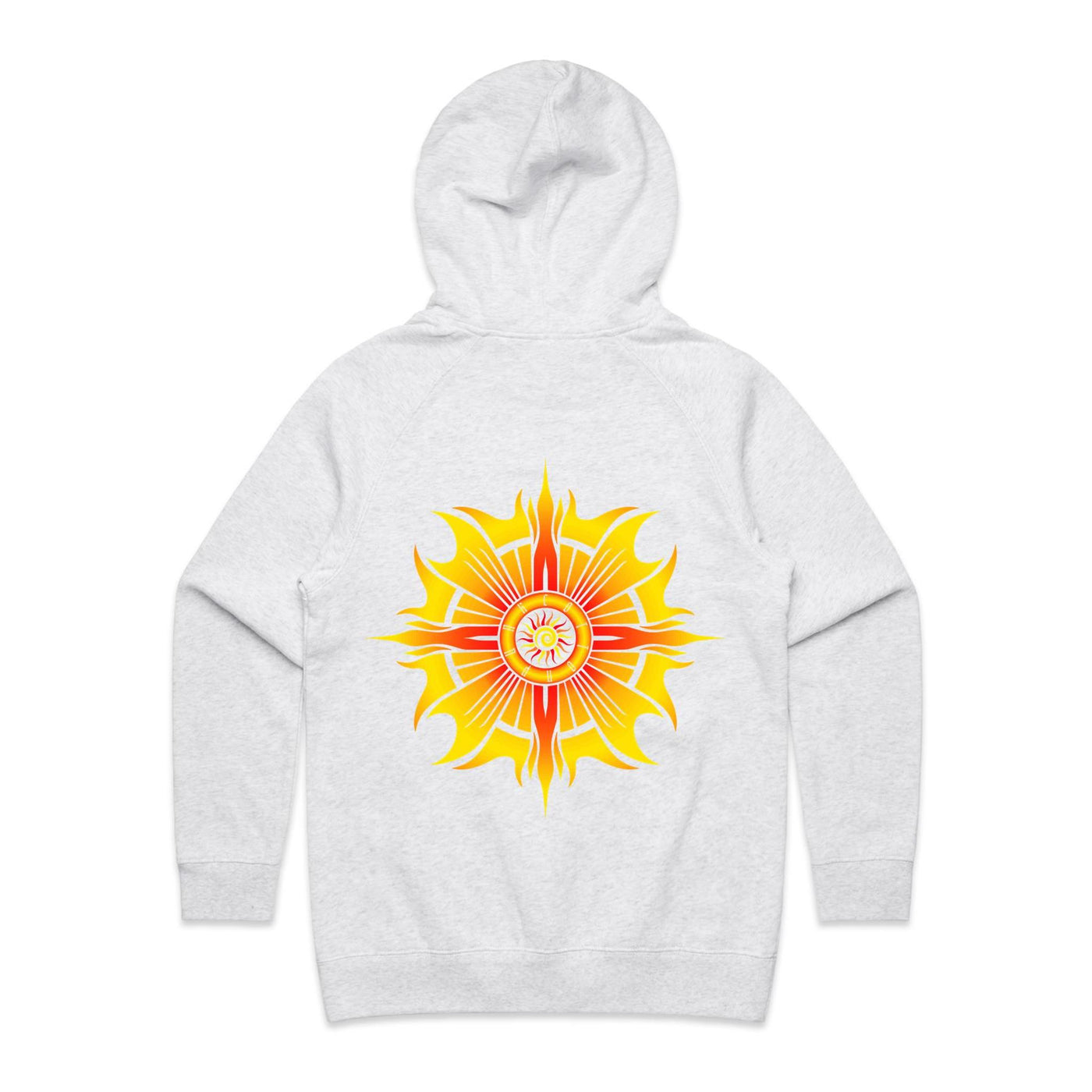 SUNDANCE (W) - Womens Pocket Hoodie - BACK PRINT