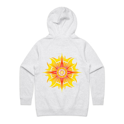 SUNDANCE (W) - Womens Pocket Hoodie - BACK PRINT