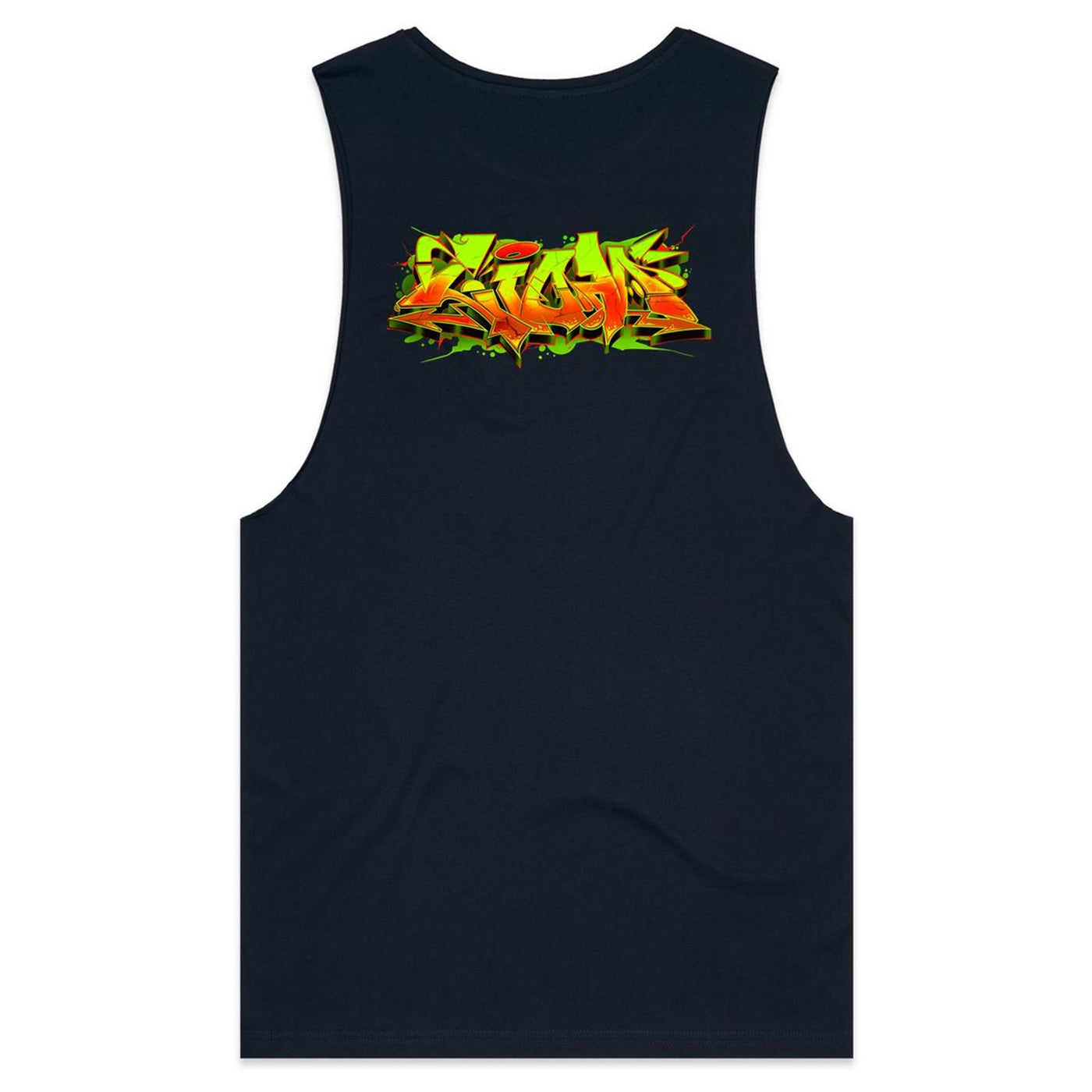 LION (R) - Mens Sleeveless T-Shirt - BACK PRINT