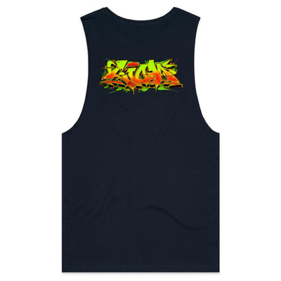 LION (R) - Mens Sleeveless T-Shirt - BACK PRINT