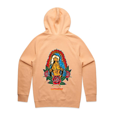 PRAY FOR BETTER TIMES - Mens Pocket Hoodie - BACK PRINT