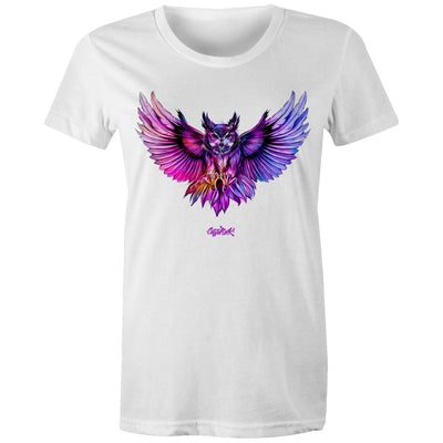 NIGHT HUNTER (W) - Womens T-Shirt - FRONT PRINT