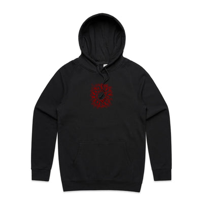 PIERCED SOUL - Mens Pocket Hoodie - BACK PRINT