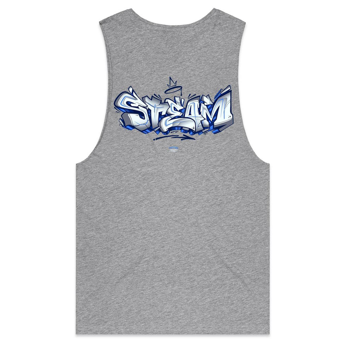 STEAM - Mens Sleeveless T-Shirt BACK PRINT