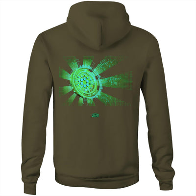 CARDANO III - Mens Pocket Hoodie - BACK PRINT