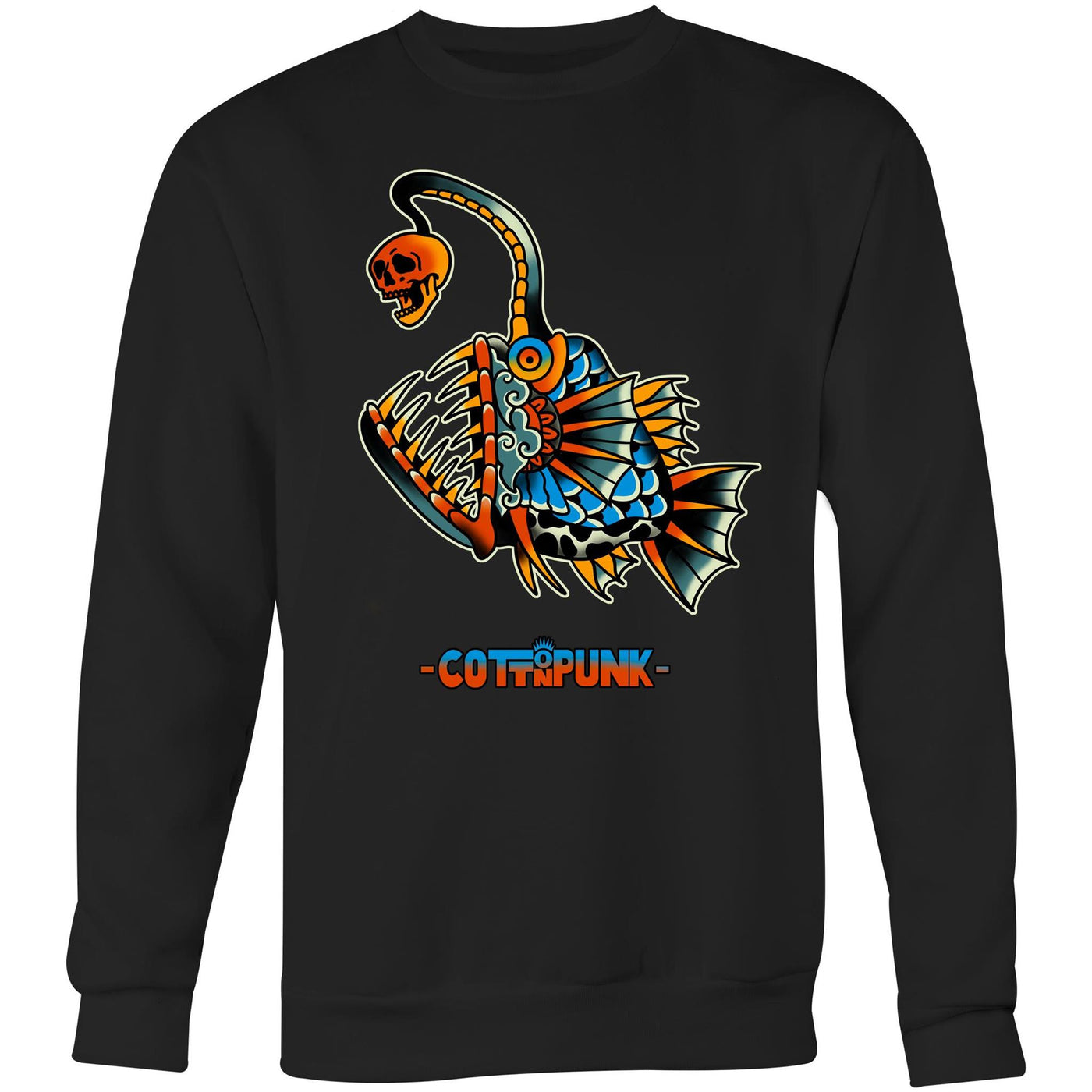 DEEP WATER - Mens Sweatshirt - FRONT PRINT