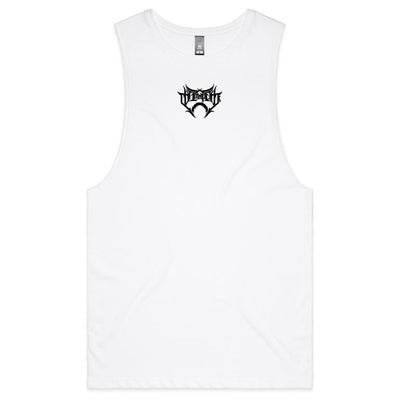 GOD WARRIOR - Mens Sleeveless T-Shirt - BACK PRINT