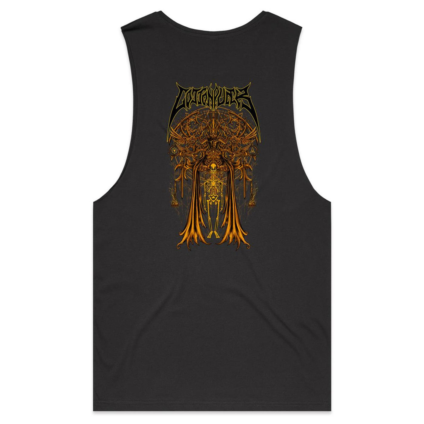 HELLEVATION IV - Mens Sleeveless T-Shirt - BACK PRINT