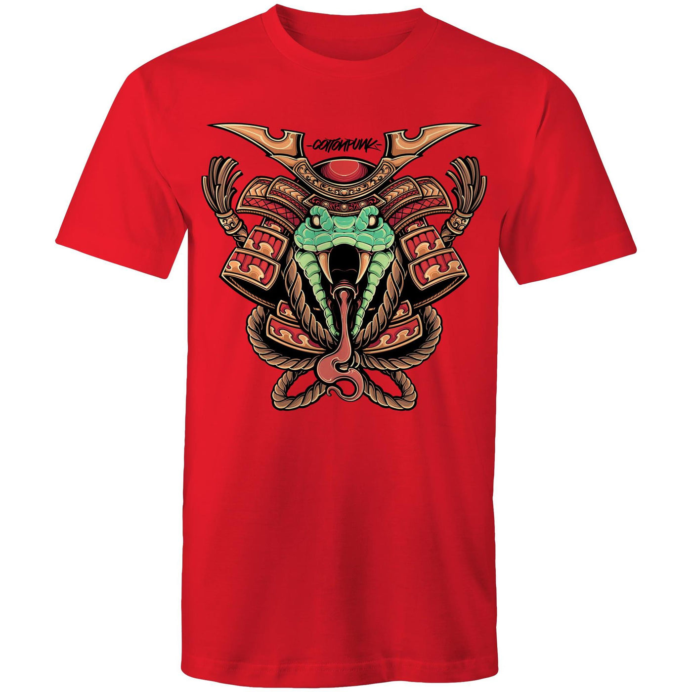 SPIRIT SNAKE - Mens T-Shirt - FRONT PRINT