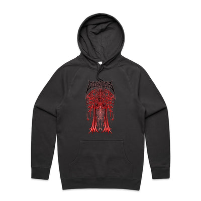 HELLEVATION - Mens Pocket Hoodie - FRONT PRINT