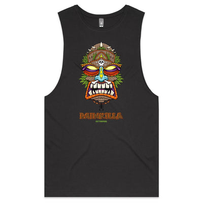 PAINKILLA - Mens Sleeveless T-Shirt - FRONT PRINT