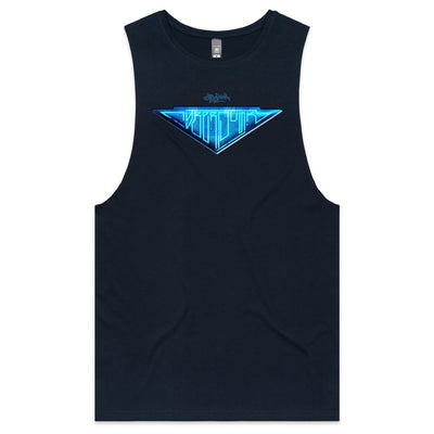 CBRPNK ELECTRO - Mens Sleeveless T-Shirt - FRONT PRINT