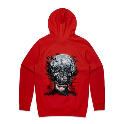 PIERCED SOUL - Mens Pocket Hoodie - BACK PRINT