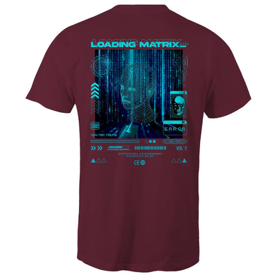 LOADING MATRIX - Mens T-Shirt - BACK PRINT