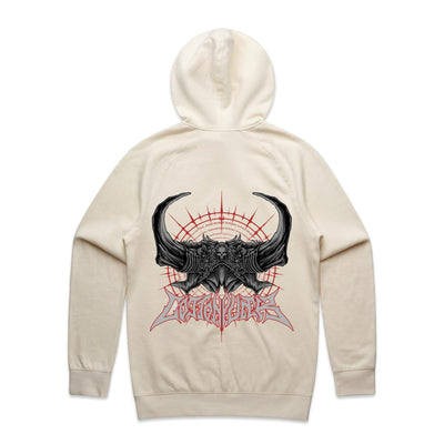 BLACK SPELL - Mens Pocket Hoodie - BACK PRINT