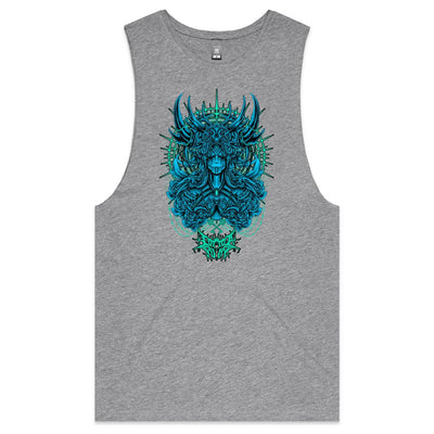 KEYMASTER II - Mens Sleeveless T-Shirt - FRONT PRINT