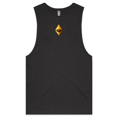 ETHEREUM II - Mens Sleeveless T-Shirt - BACK PRINT