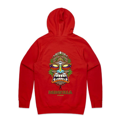 PAINKILLA - Mens Pocket Hoodie - BACK PRINT