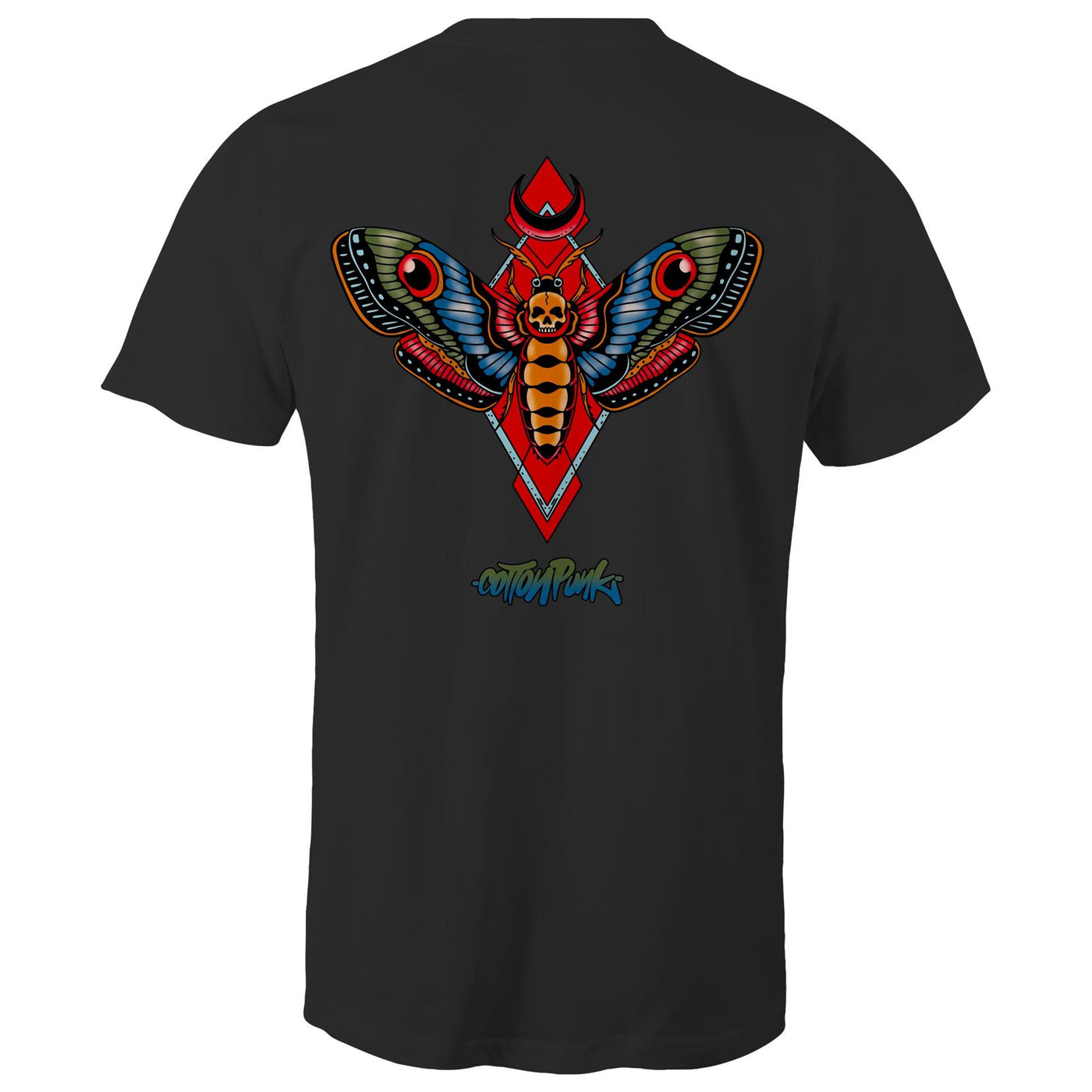 MOTH - Mens T-Shirt - BACK PRINT