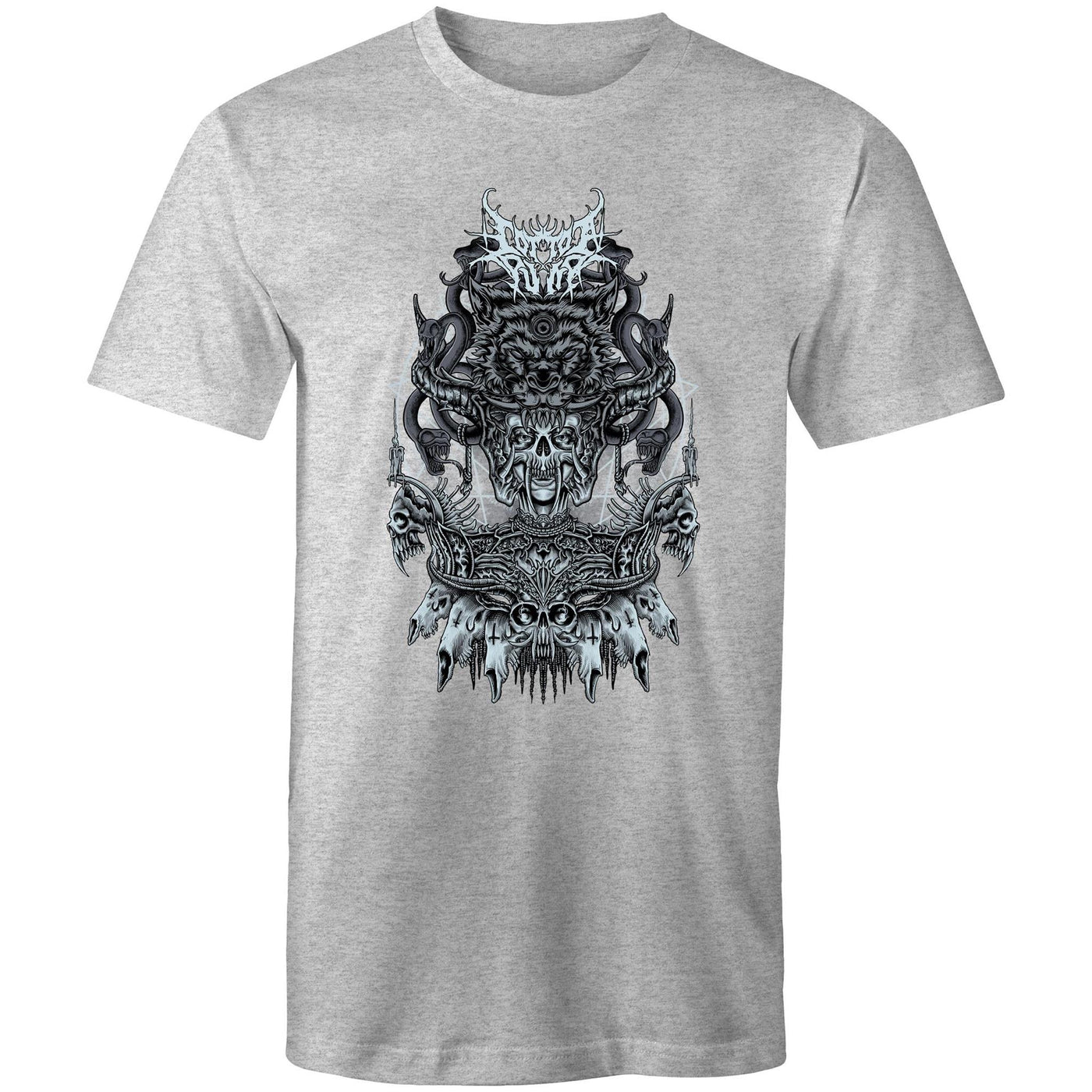 ALMOST HUMAN IV - Mens T-Shirt - FRONT PRINT