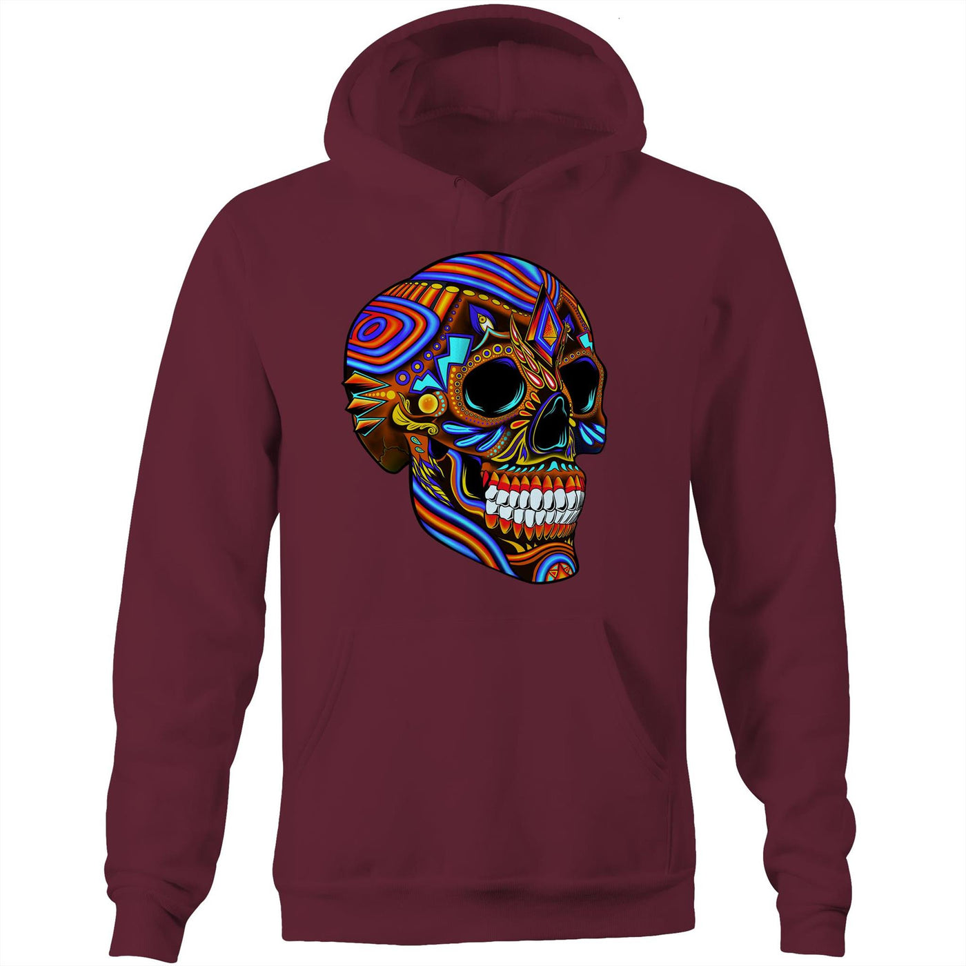 GET PUNK'D 2 - Mens Pocket Hoodie - FRONT PRINT