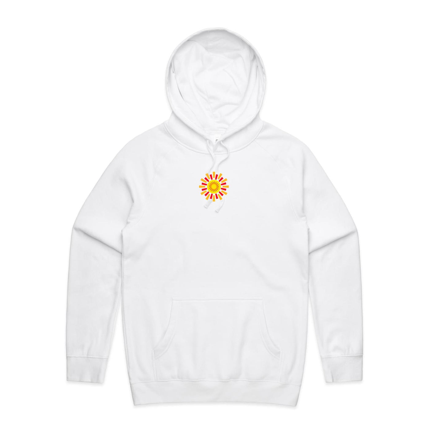 SUNDANCE II - Mens Pocket Hoodie - BACK PRINT