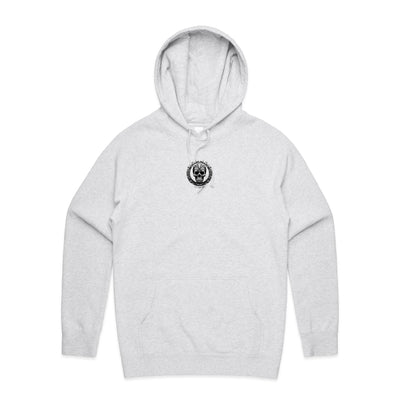 HEAVY METAL - Mens Pocket Hoodie - BACK PRINT