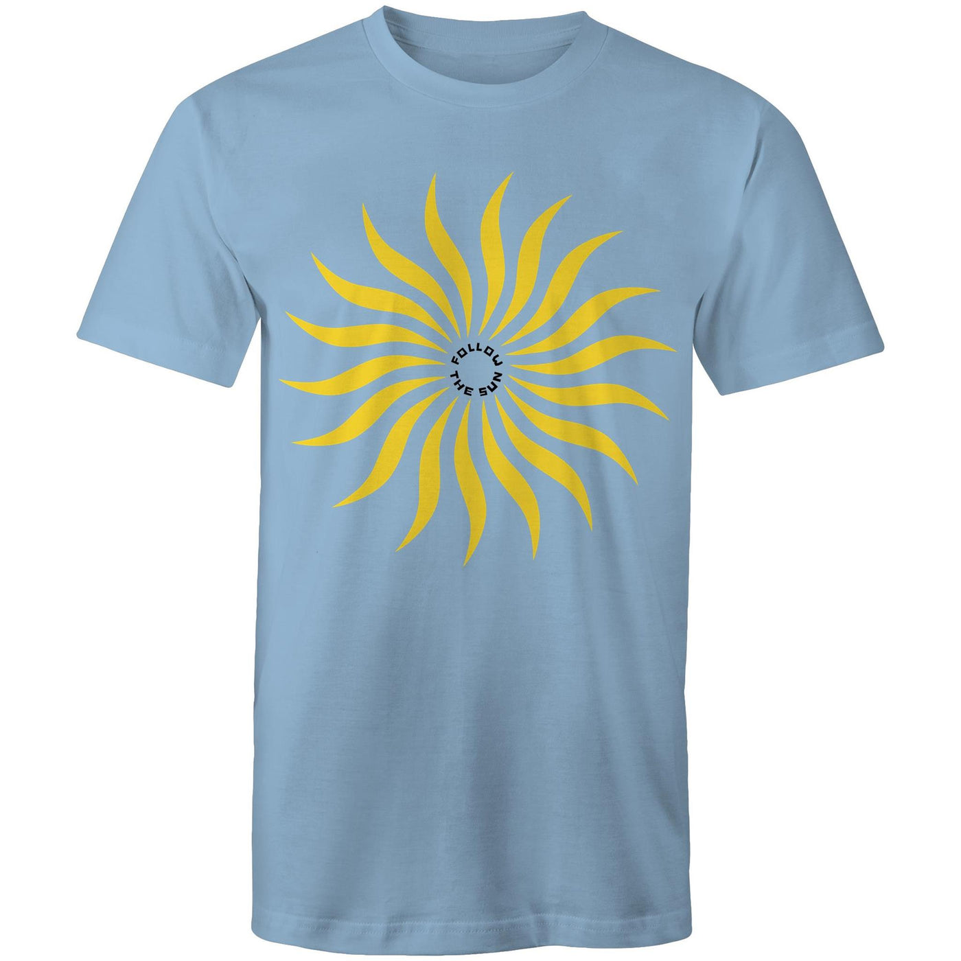 FOLLOW THE SUN II - Mens T-Shirt - FRONT PRINT