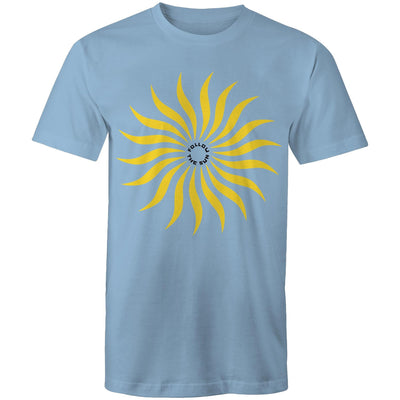 FOLLOW THE SUN II - Mens T-Shirt - FRONT PRINT