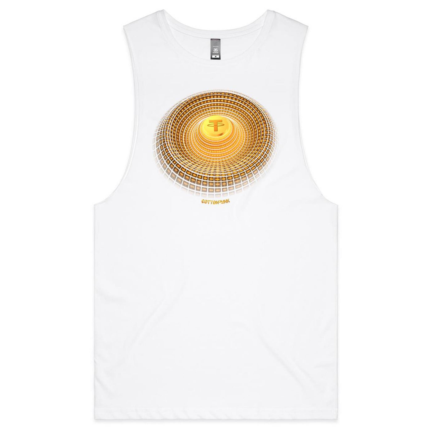 TETHER II - Mens Sleeveless T-Shirt - FRONT PRINT