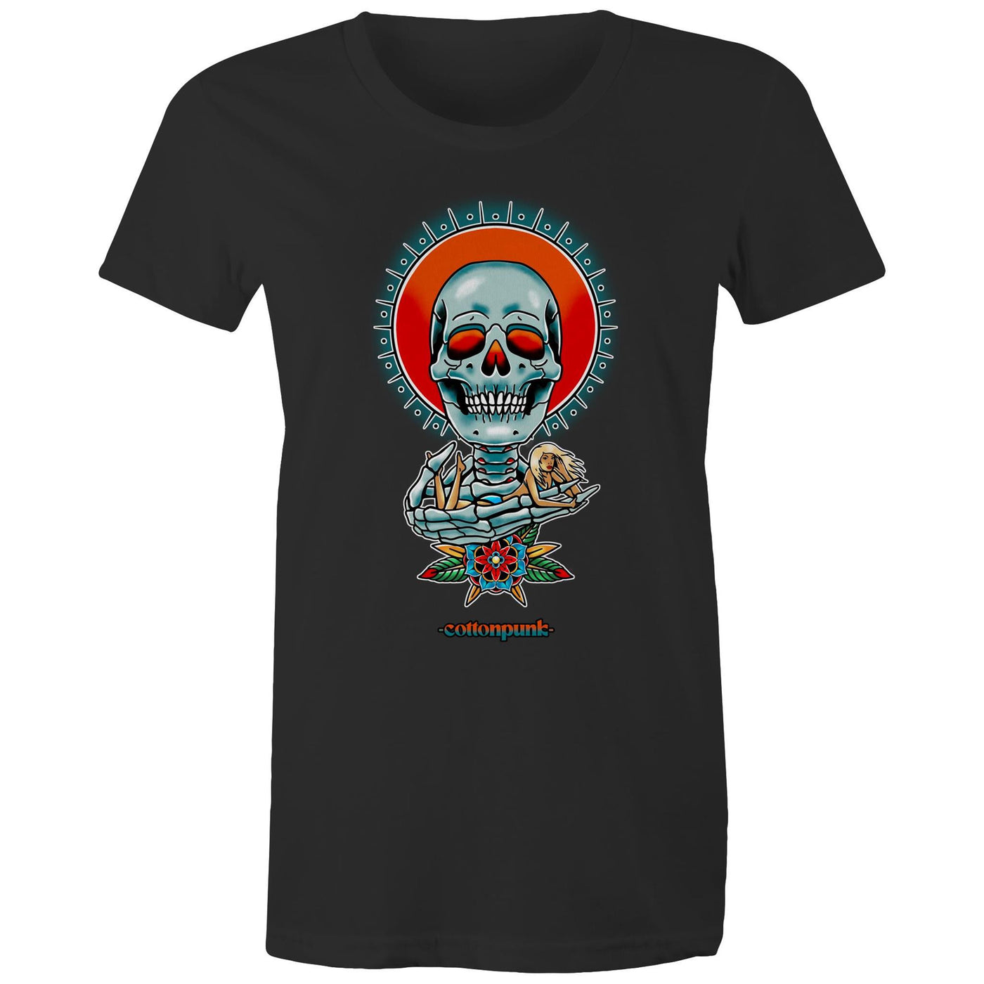 HAVE A NICE DEATH (W) - Womens T-Shirt - FRONT PRINT