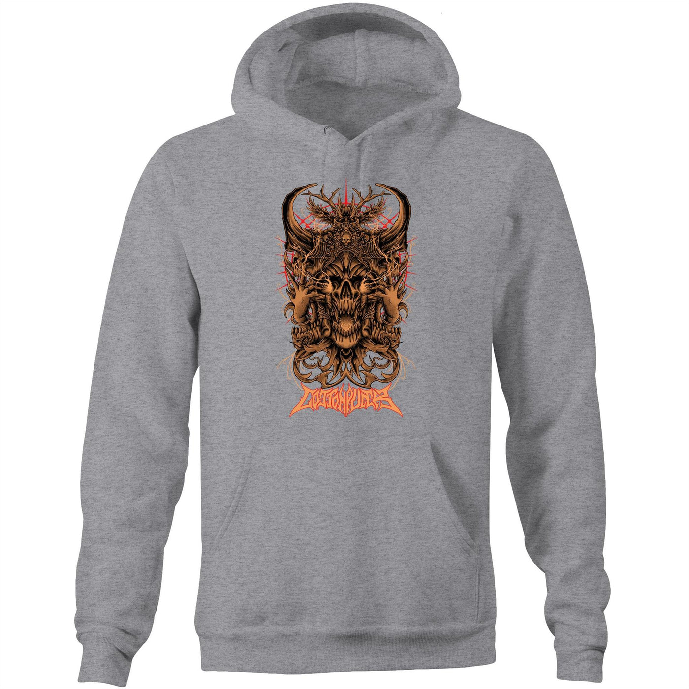 BLACK MAGIC III - Mens Pocket Hoodie - FRONT PRINT