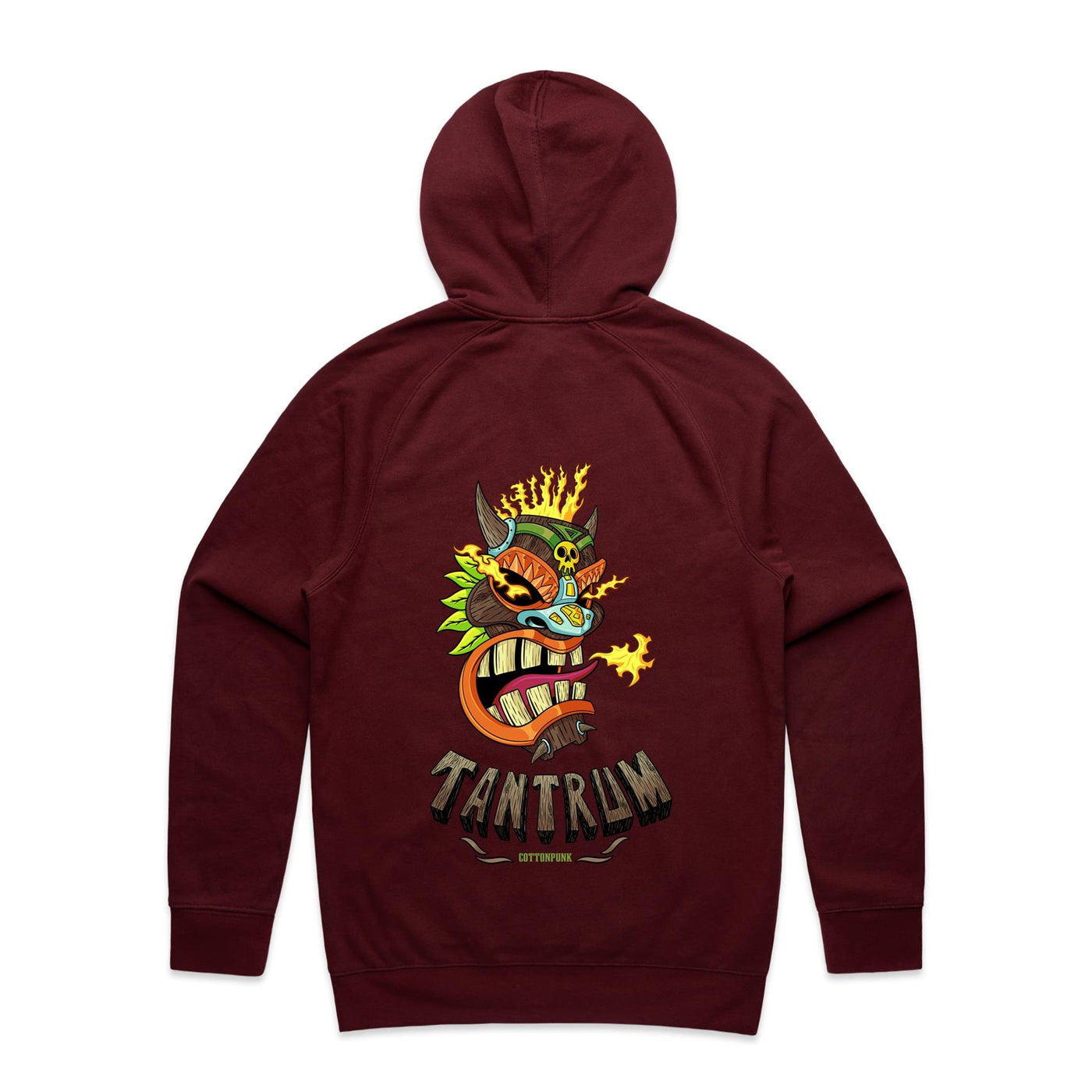 TANTRUM - Mens Pocket Hoodie - BACK PRINT