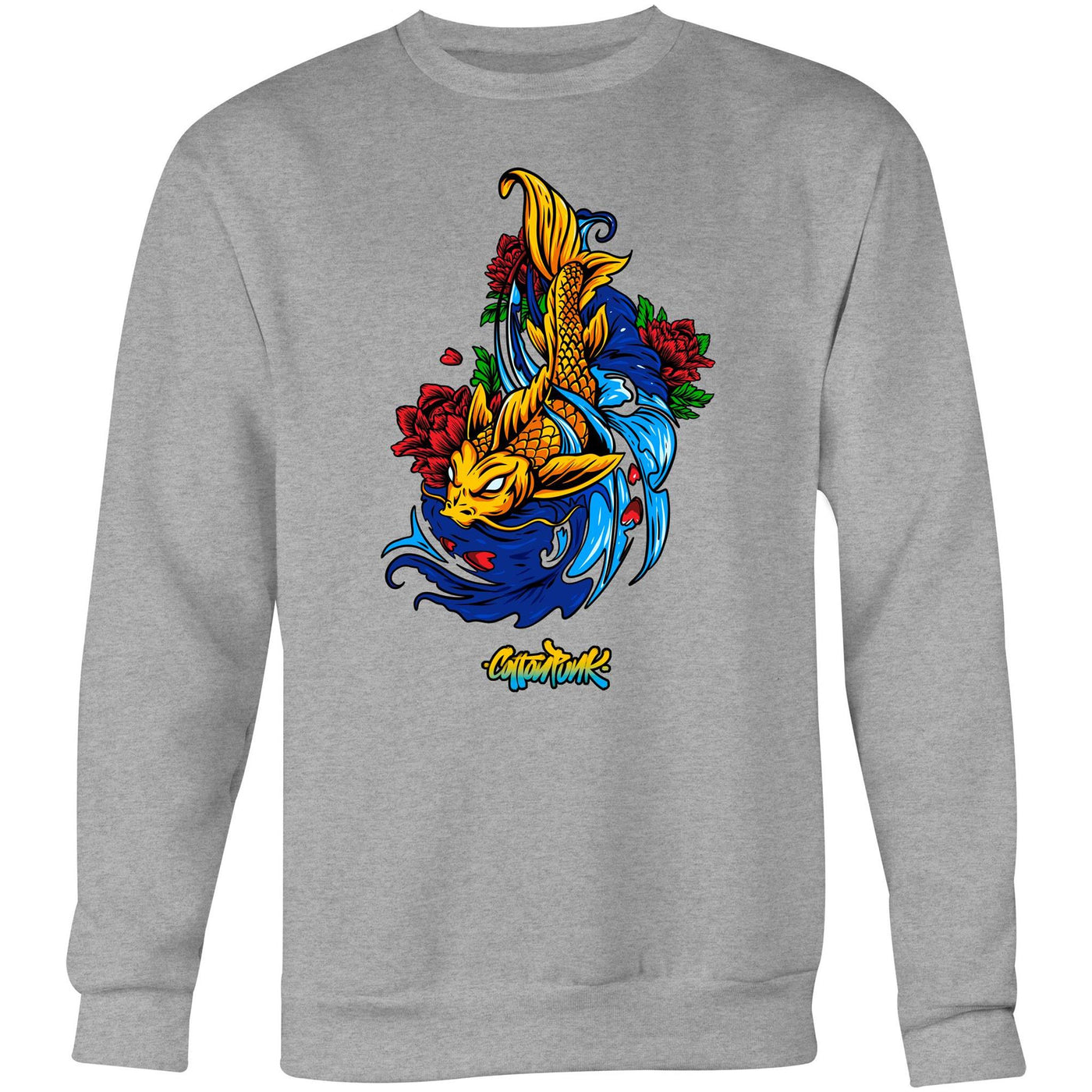 KOI (W) - Womens Sweatshirt - FRONT PRINT