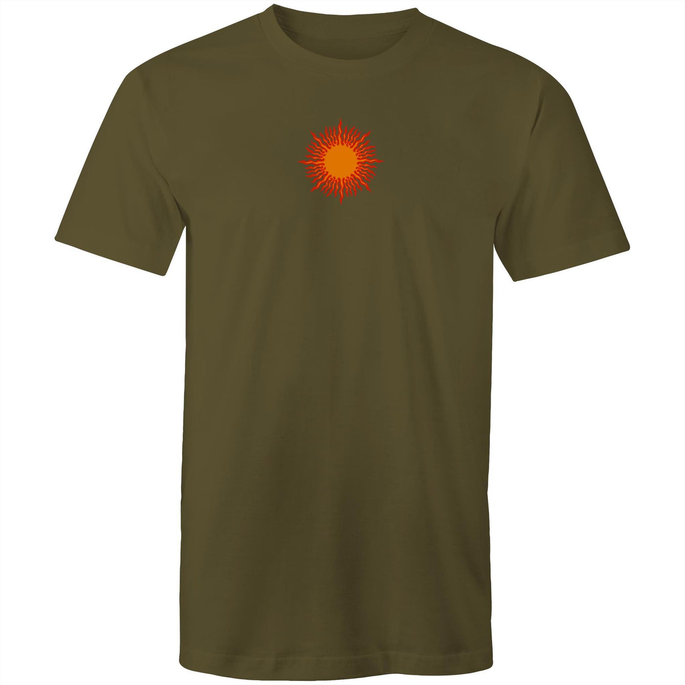 SUNSET VIBES - Mens T-Shirt - BACK PRINT