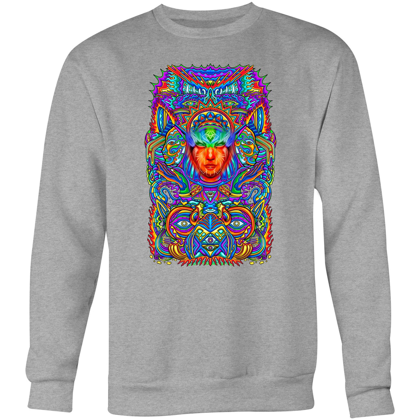 DEATH OF THE EGO - Mens Sweatshirt - FRONT PRINT