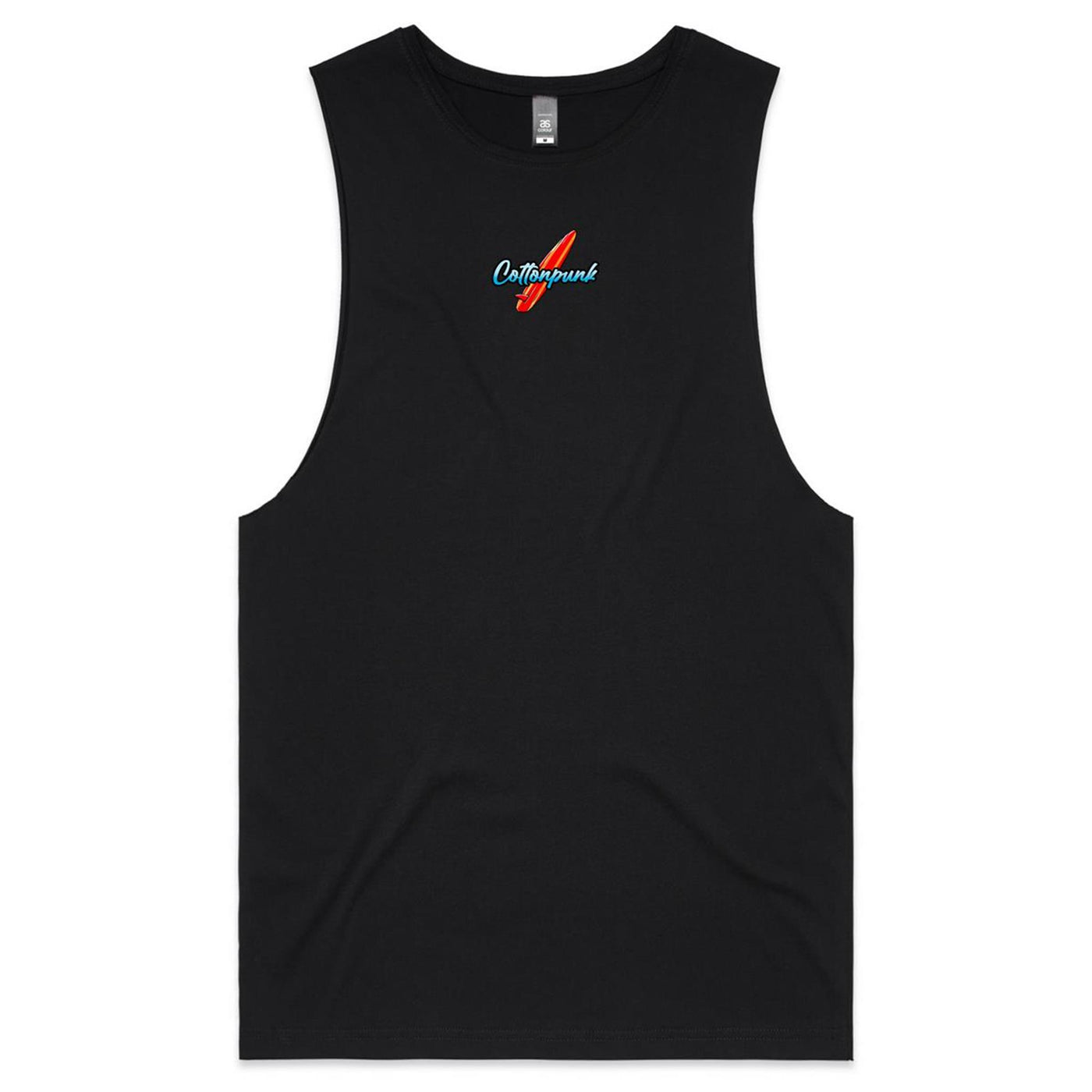 DYING FOR A SURF - Mens Sleeveless T-Shirt - BACK PRINT