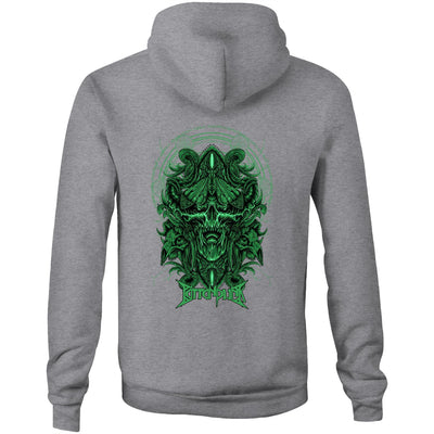 DEATHMOTH II - Mens Pocket Hoodie - BACK PRINT