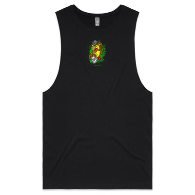 LION (R) - Mens Sleeveless T-Shirt - BACK PRINT