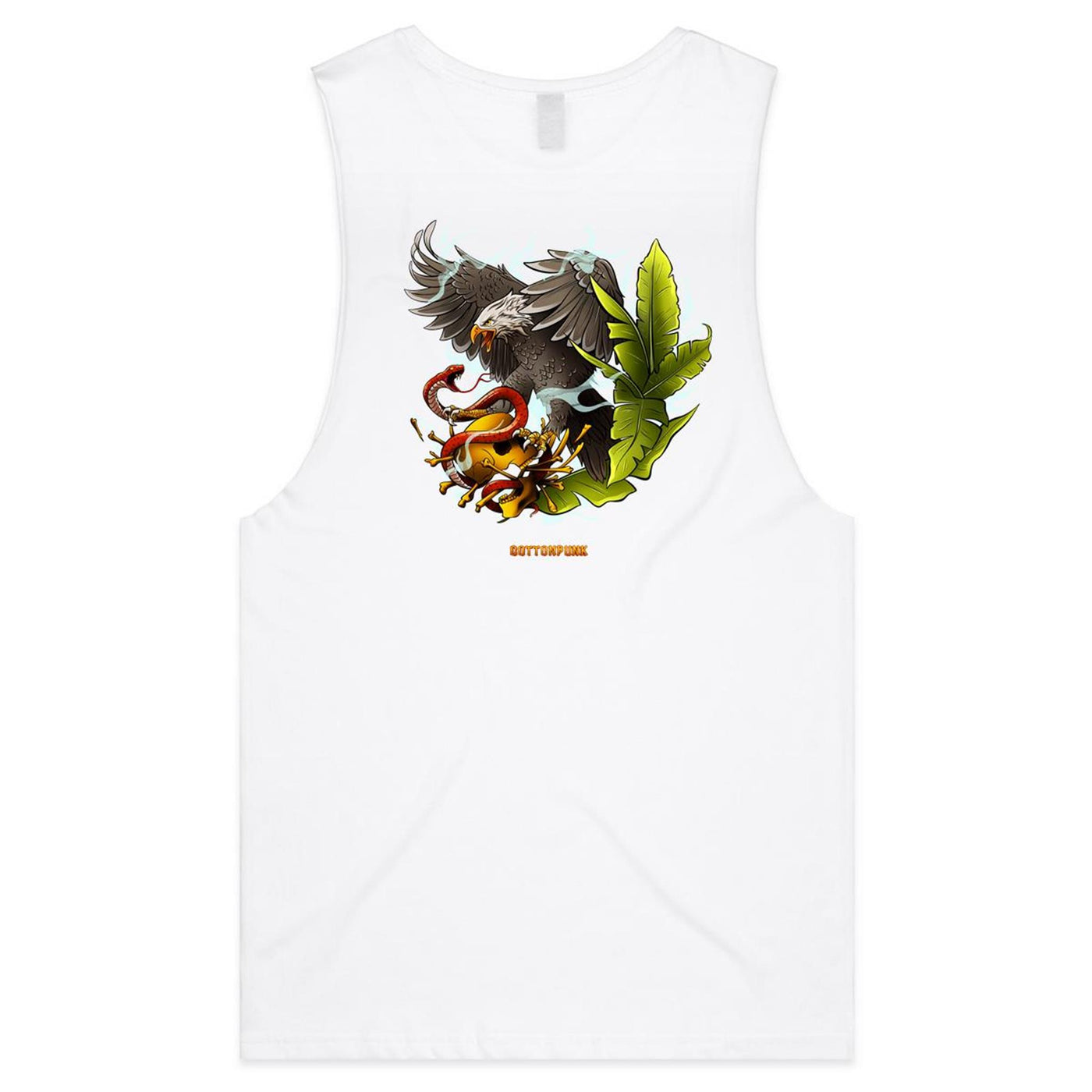 EAGLE - Mens Sleeveless T-Shirt - BACK PRINT