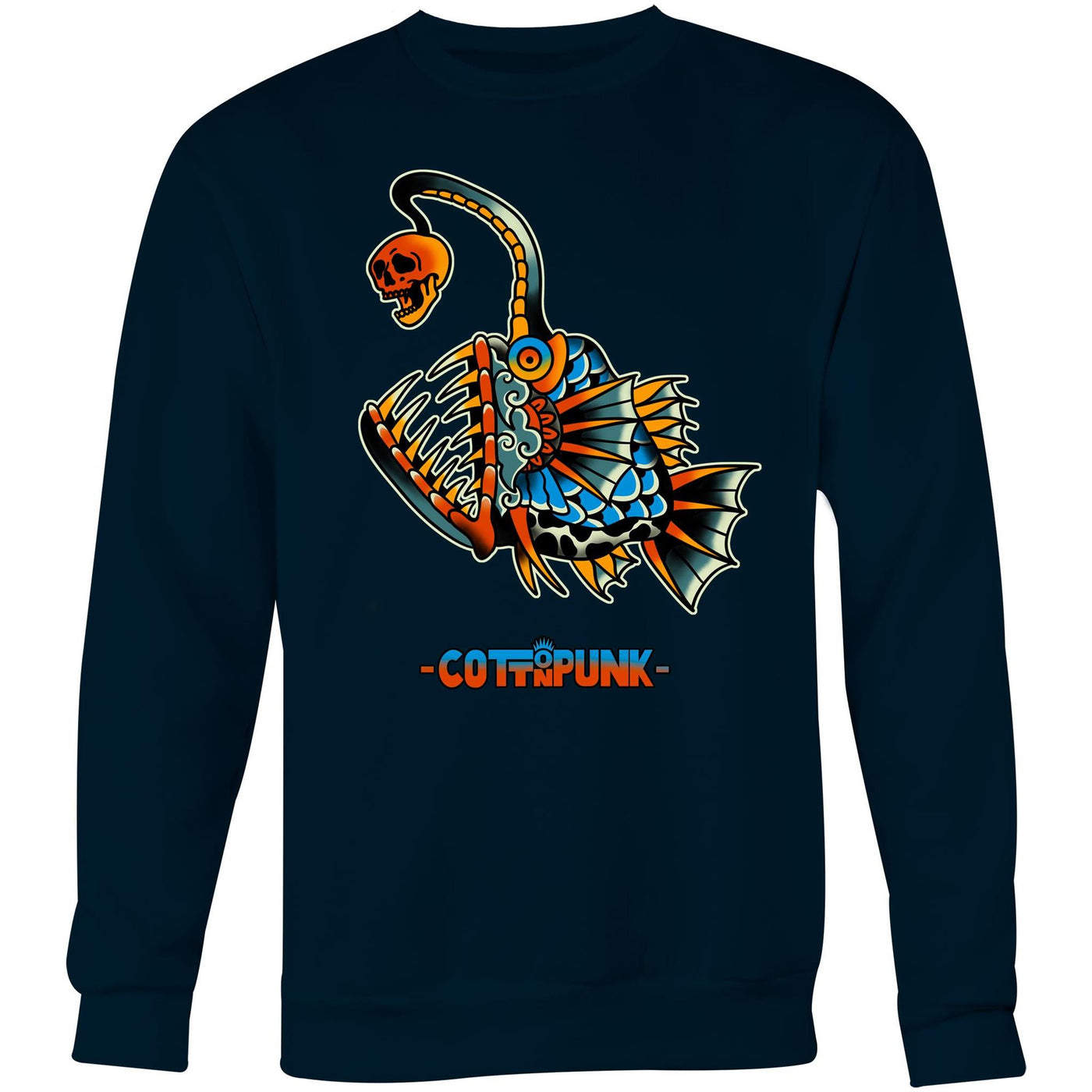 DEEP WATER - Mens Sweatshirt - FRONT PRINT